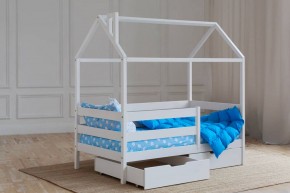 Кровать-домик 80*190 Белый в Кудымкаре - kudymkar.ok-mebel.com | фото 4