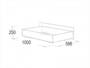 Кровать двойная Ольга 1Н + 2-а ящика (1200*2000) в Кудымкаре - kudymkar.ok-mebel.com | фото 3