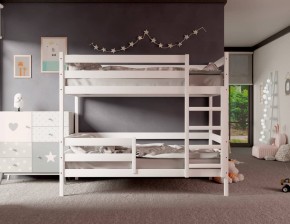 Кровать двухъярусная без крыши 80*190 Белый в Кудымкаре - kudymkar.ok-mebel.com | фото 2