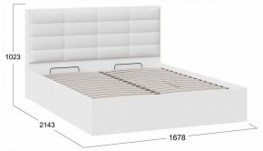 Кровать двуспальная Агата с ПМ Тип 1 в Кудымкаре - kudymkar.ok-mebel.com | фото 4