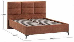 Кровать двуспальная Делана с ПМ Тип 1 в Кудымкаре - kudymkar.ok-mebel.com | фото 4
