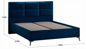 Кровать двуспальная Делана с ПМ Тип 1 в Кудымкаре - kudymkar.ok-mebel.com | фото 4