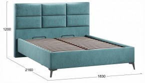 Кровать двуспальная Делана с ПМ Тип 1 в Кудымкаре - kudymkar.ok-mebel.com | фото 4