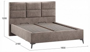 Кровать двуспальная Делана с ПМ Тип 1 в Кудымкаре - kudymkar.ok-mebel.com | фото 4
