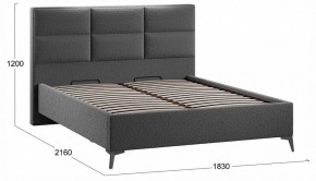 Кровать двуспальная Делана с ПМ Тип 1 в Кудымкаре - kudymkar.ok-mebel.com | фото 4