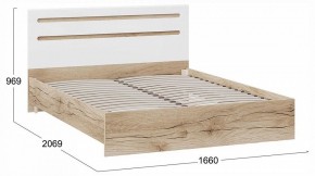 Кровать двуспальная Фьюжн ТД-260.01.03 в Кудымкаре - kudymkar.ok-mebel.com | фото 3