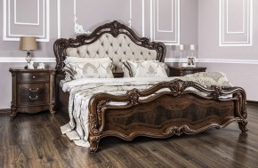 Кровать двуспальная Илона с мягким изголовьем (1800) караваджо в Кудымкаре - kudymkar.ok-mebel.com | фото