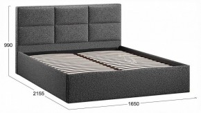 Кровать двуспальная Стелла с ПМ Тип 1 в Кудымкаре - kudymkar.ok-mebel.com | фото 4