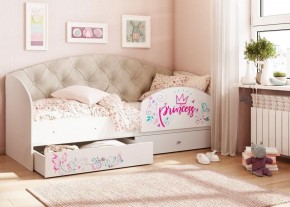 Кровать Эльза на латах + Бортик в Кудымкаре - kudymkar.ok-mebel.com | фото 2