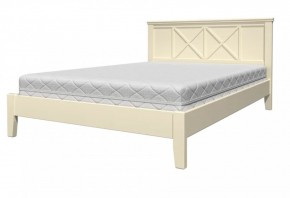 ГРАЦИЯ-2 Кровать из массива 1600 (Слоновая кость) в Кудымкаре - kudymkar.ok-mebel.com | фото