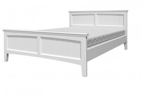 ГРАЦИЯ-4 Кровать из массива 1600 (Белый античный) в Кудымкаре - kudymkar.ok-mebel.com | фото