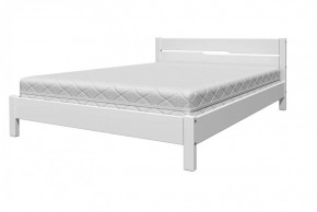 ВЕРОНИКА-5 Кровать из массива 1200 (Белый античный) в Кудымкаре - kudymkar.ok-mebel.com | фото