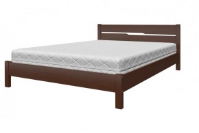 ВЕРОНИКА-5 Кровать из массива 1200 (Орех) в Кудымкаре - kudymkar.ok-mebel.com | фото