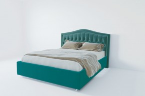 Кровать Калининград с ПМ 1600 (велюр бирюзовый) в Кудымкаре - kudymkar.ok-mebel.com | фото 2