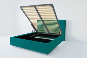 Кровать Корсика с ПМ 1600 (велюр бирюзовый) в Кудымкаре - kudymkar.ok-mebel.com | фото