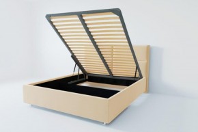 Кровать Корсика с ПМ 1800 (экокожа бежевая) в Кудымкаре - kudymkar.ok-mebel.com | фото