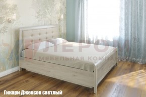 Кровать КР-1033 с мягким изголовьем в Кудымкаре - kudymkar.ok-mebel.com | фото