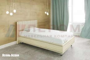 Кровать КР-2011 с мягким изголовьем в Кудымкаре - kudymkar.ok-mebel.com | фото