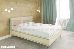 Кровать КР-2013 с мягким изголовьем в Кудымкаре - kudymkar.ok-mebel.com | фото
