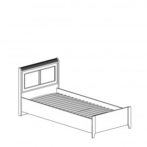 Кровать одинарная №249 Белла в Кудымкаре - kudymkar.ok-mebel.com | фото 2