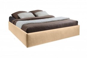 Кровать Подиум с ПМ 800 (экокожа бежевая) в Кудымкаре - kudymkar.ok-mebel.com | фото 2