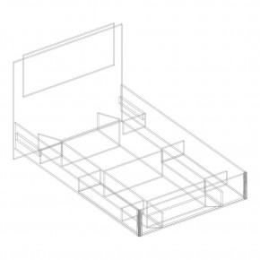 Кровать "Милана" БЕЗ основания 1200х2000 в Кудымкаре - kudymkar.ok-mebel.com | фото 4