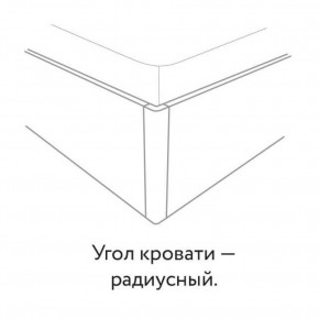 Кровать "Сандра" БЕЗ основания 1200х2000 в Кудымкаре - kudymkar.ok-mebel.com | фото 3