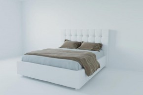 Кровать Венеция без основания 800 (экокожа белая) в Кудымкаре - kudymkar.ok-mebel.com | фото