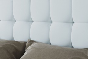 Кровать Венеция с ПМ 800 (экокожа белая) в Кудымкаре - kudymkar.ok-mebel.com | фото 3