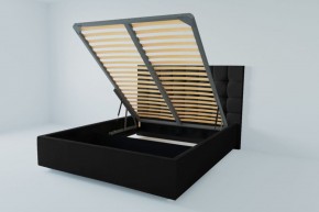 Кровать Венеция с ПМ 800 (экокожа кольт ч) в Кудымкаре - kudymkar.ok-mebel.com | фото