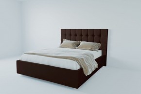 Кровать Венеция с ПМ 900 (экокожа коричневая) в Кудымкаре - kudymkar.ok-mebel.com | фото 2