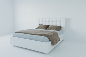 Кровать Венеция с ПМ 1600 (экокожа белая) в Кудымкаре - kudymkar.ok-mebel.com | фото 2