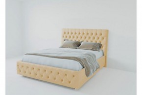 Кровать Версаль с ПМ 2000 (экокожа бежевая) в Кудымкаре - kudymkar.ok-mebel.com | фото