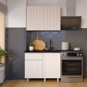 Кухня Тренд 1.0 м (Ясень белый) в Кудымкаре - kudymkar.ok-mebel.com | фото