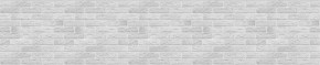 Кухонный фартук 610х3000х1,5 (композит) КМ Кирпич серый в Кудымкаре - kudymkar.ok-mebel.com | фото 1
