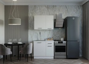 Кухонный гарнитур Белый Глянец 1000 (Стол. 38мм) в Кудымкаре - kudymkar.ok-mebel.com | фото