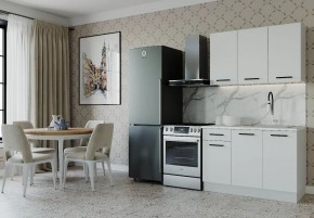 Кухонный гарнитур Белый Глянец 1200 (Стол. 38мм) в Кудымкаре - kudymkar.ok-mebel.com | фото