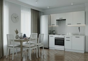 Кухонный гарнитур Белый Глянец 2000 (Стол. 26мм) в Кудымкаре - kudymkar.ok-mebel.com | фото