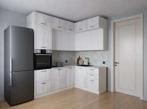 Кухонный гарнитур Бланка 2200*1700 (Стол. 26мм) в Кудымкаре - kudymkar.ok-mebel.com | фото