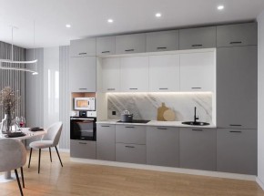 Кухонный гарнитур Элеганция  3400 (Стол. 38мм) в Кудымкаре - kudymkar.ok-mebel.com | фото