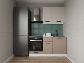 Кухонный гарнитур Каппучино 1600 (Стол. 38мм) в Кудымкаре - kudymkar.ok-mebel.com | фото