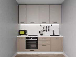 Кухонный гарнитур Каппучино 2200 h950 (Стол. 26мм) в Кудымкаре - kudymkar.ok-mebel.com | фото