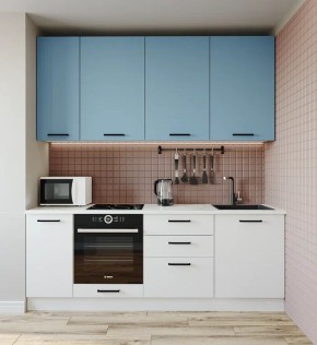 Кухонный гарнитур Капри 2200 h950 (Стол. 38мм) в Кудымкаре - kudymkar.ok-mebel.com | фото