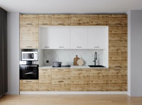 Кухонный гарнитур Лада 3400 (Стол. 26мм) в Кудымкаре - kudymkar.ok-mebel.com | фото