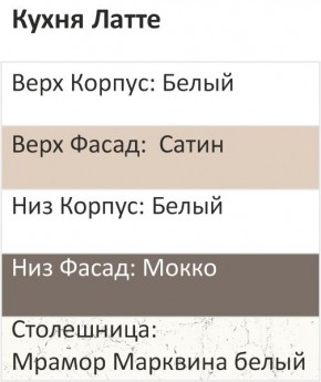 Кухонный гарнитур Латте 1200 (Стол. 38мм) в Кудымкаре - kudymkar.ok-mebel.com | фото 3