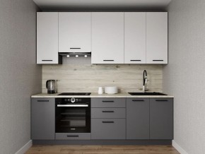Кухонный гарнитур Меренга 2400 h950 (Стол. 26мм) в Кудымкаре - kudymkar.ok-mebel.com | фото