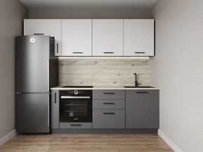 Кухонный гарнитур Меренга 2550 (Стол. 26мм) в Кудымкаре - kudymkar.ok-mebel.com | фото
