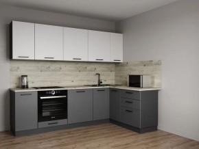 Кухонный гарнитур Меренга 2600*1600 (Стол. 38мм) в Кудымкаре - kudymkar.ok-mebel.com | фото