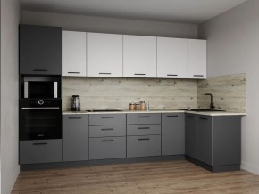 Кухонный гарнитур Меренга 3200*1400 (Стол. 38 мм) в Кудымкаре - kudymkar.ok-mebel.com | фото