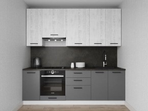 Кухонный гарнитур Санторини 2400 h950 (Стол. 38мм) в Кудымкаре - kudymkar.ok-mebel.com | фото